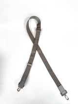 Dior Zipped Pouch Crossbody Diamond Print Grey Coated Canvas 2022