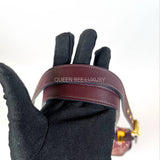 Dior Montaigne 30 Canvas Oblique Maroon GHW 2019