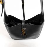 YSL Le 5a7 Hobo Small Black GHW 2024