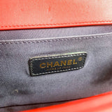 Chanel Boy Medium Chevron Red GHW #23 (2016).