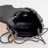 Chanel C22 Mini Black GHW (Chip)