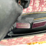 Dior Montaigne 30 Canvas Oblique Maroon GHW 2019
