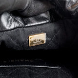 Chanel C22 Mini Black GHW (Chip)
