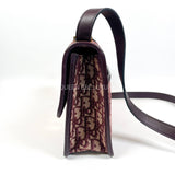 Dior Montaigne 30 Canvas Oblique Maroon GHW 2019