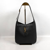 YSL Le 5a7 Hobo Small Black GHW 2024