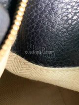 Loewe Puzzle Small Indigo Blue Grained GHW 2019