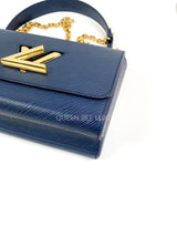 LV Twist MM Blue Navy 2021 GHW.