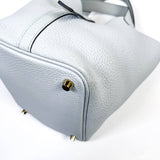 Hermes Picotin 18 Blue Pale Clemence GHW #B (2023).