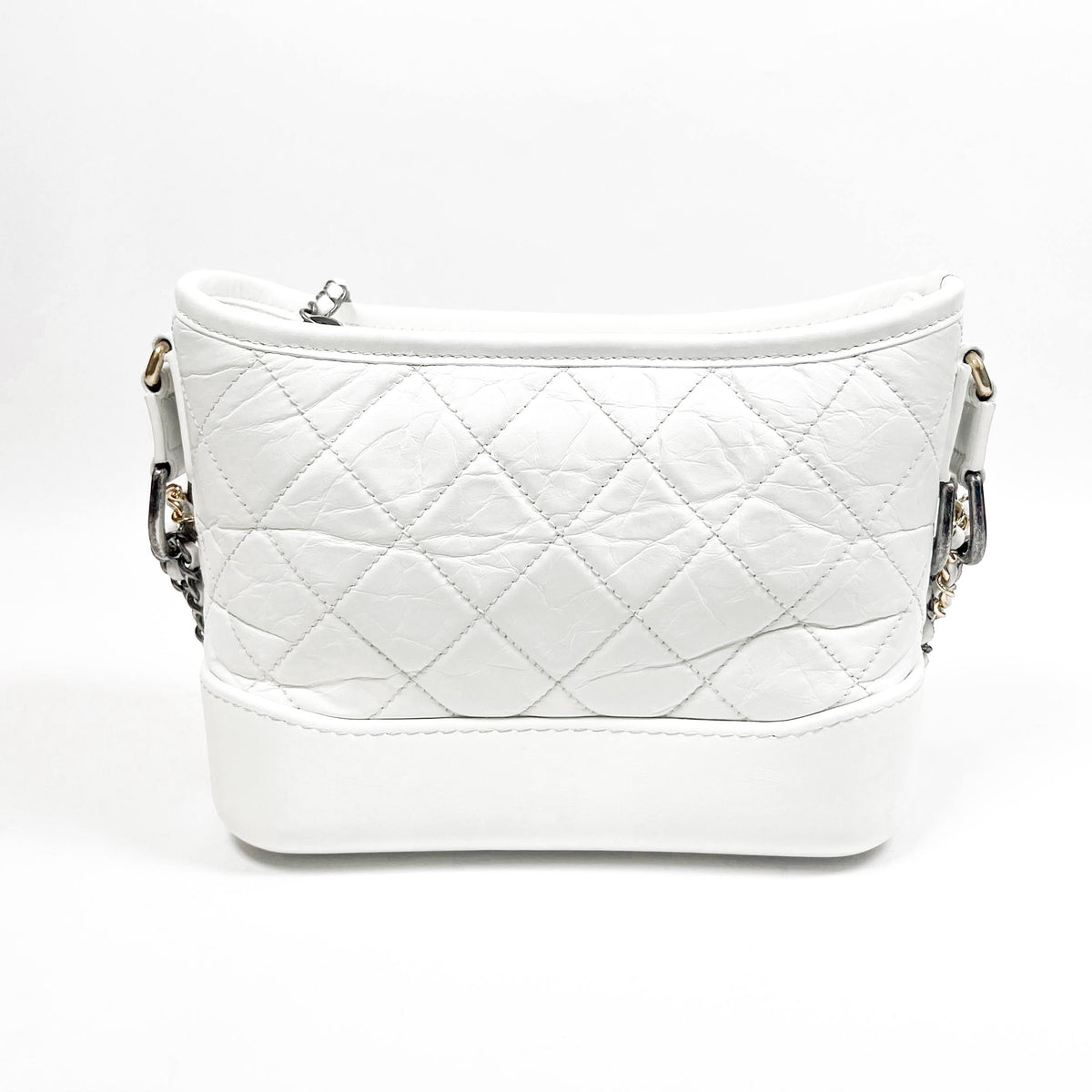 Chanel Gabrielle Small White GHW #25 (2018)