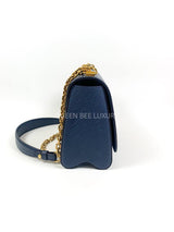 LV Twist MM Blue Navy 2021 GHW.