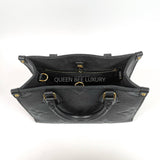 LV On The Go / OTG PM Black Empreinte Leather GHW (Chip).