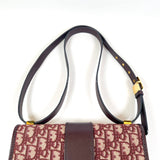 Dior Montaigne 30 Canvas Oblique Maroon GHW 2019