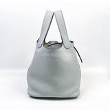 Hermes Picotin 18 Blue Pale Clemence GHW #B (2023).