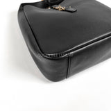 YSL Le 5a7 Hobo Small Black GHW 2024