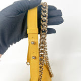 Chanel Boy Chevron Small Caviar Yellow LGHW #28 (2019).