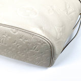 LV Neverfull MM Empriente Leather Creme (CHIP) with Pouch