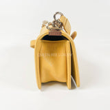 Chanel Boy Chevron Small Caviar Yellow LGHW #28 (2019).