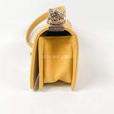 Chanel Boy Chevron Small Caviar Yellow LGHW #28 (2019).
