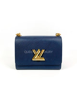 LV Twist MM Blue Navy 2021 GHW.