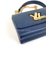 LV Twist MM Blue Navy 2021 GHW.