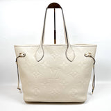 LV Neverfull MM Empriente Leather Creme (CHIP) with Pouch