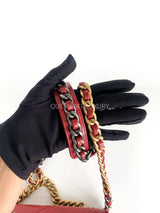 Chanel C19 Small Lambskin Red #30 (2020)
