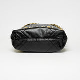 Chanel C22 Mini Black GHW (Chip)