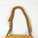 Chanel Boy Chevron Small Caviar Yellow LGHW #28 (2019).
