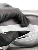 Dior Zipped Pouch Crossbody Diamond Print Grey Coated Canvas 2022