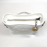 Chanel Gabrielle Small White GHW #25 (2018)