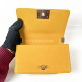 Chanel Boy Chevron Small Caviar Yellow LGHW #28 (2019).
