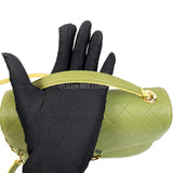 Chanel Cuba CC Top Handle in Grained Calfskin Green LGHW #25 (2018)