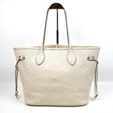 LV Neverfull MM Empriente Leather Creme (CHIP) with Pouch