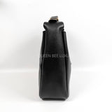 YSL Le 5a7 Hobo Small Black GHW 2024