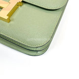 Hermes Constance 18 Vert Criquet GHW #Y (2020)
