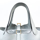 Hermes Picotin 18 Blue Pale Clemence GHW #B (2023).